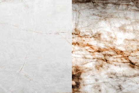 Podemos ver os cristais do Iluminato com e sem iluminação posterior.