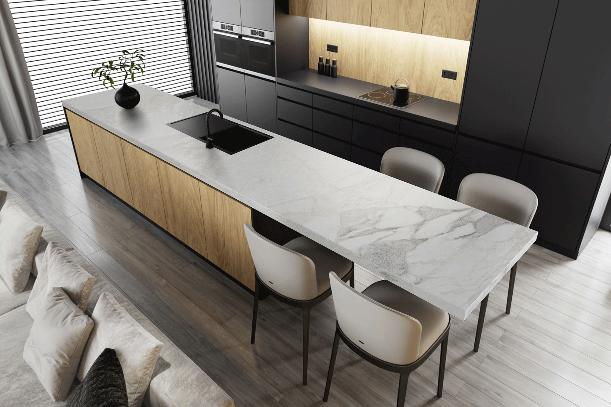 Namib Calacatta - Cozinha