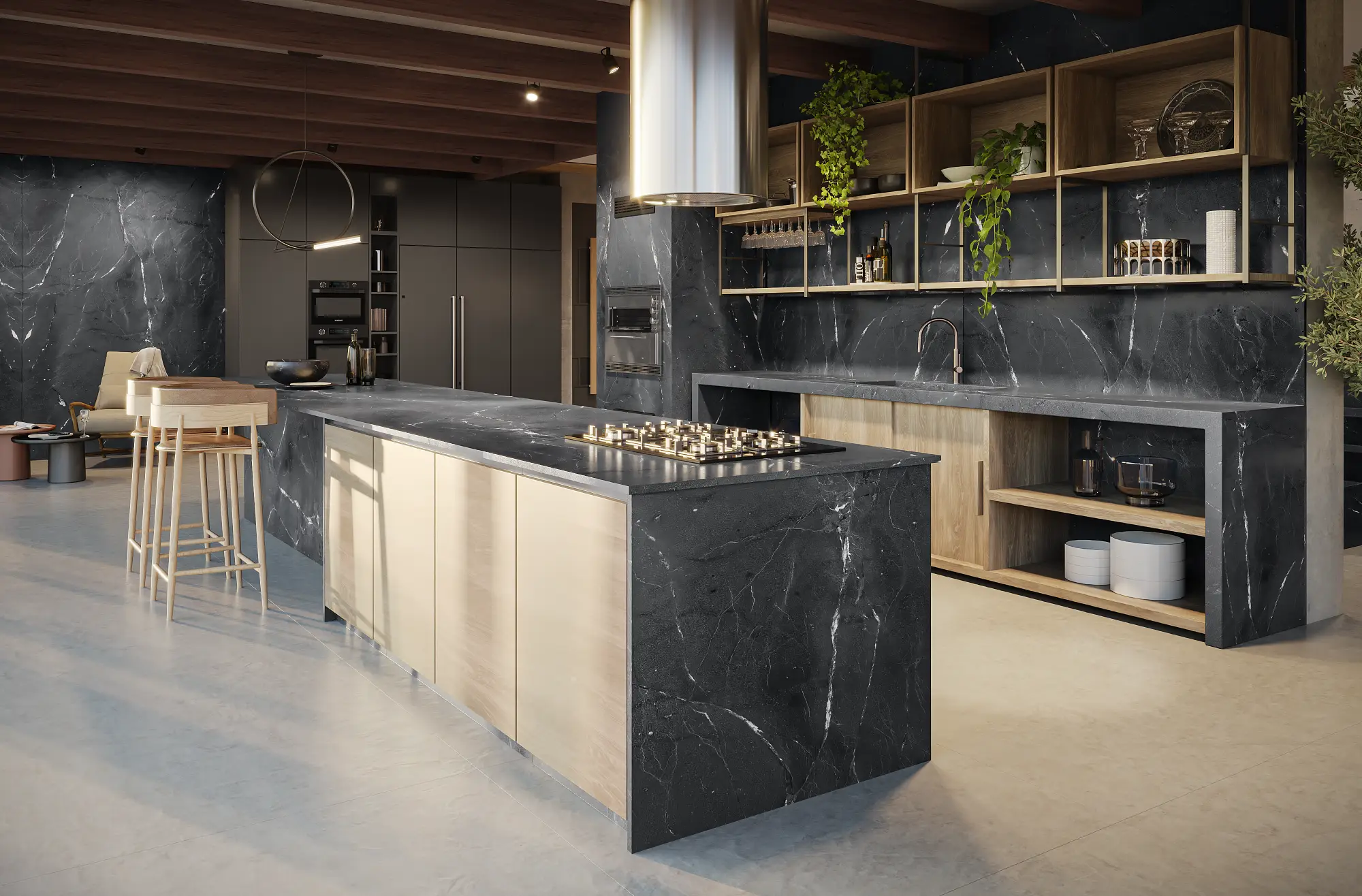 Diamond Black Granito