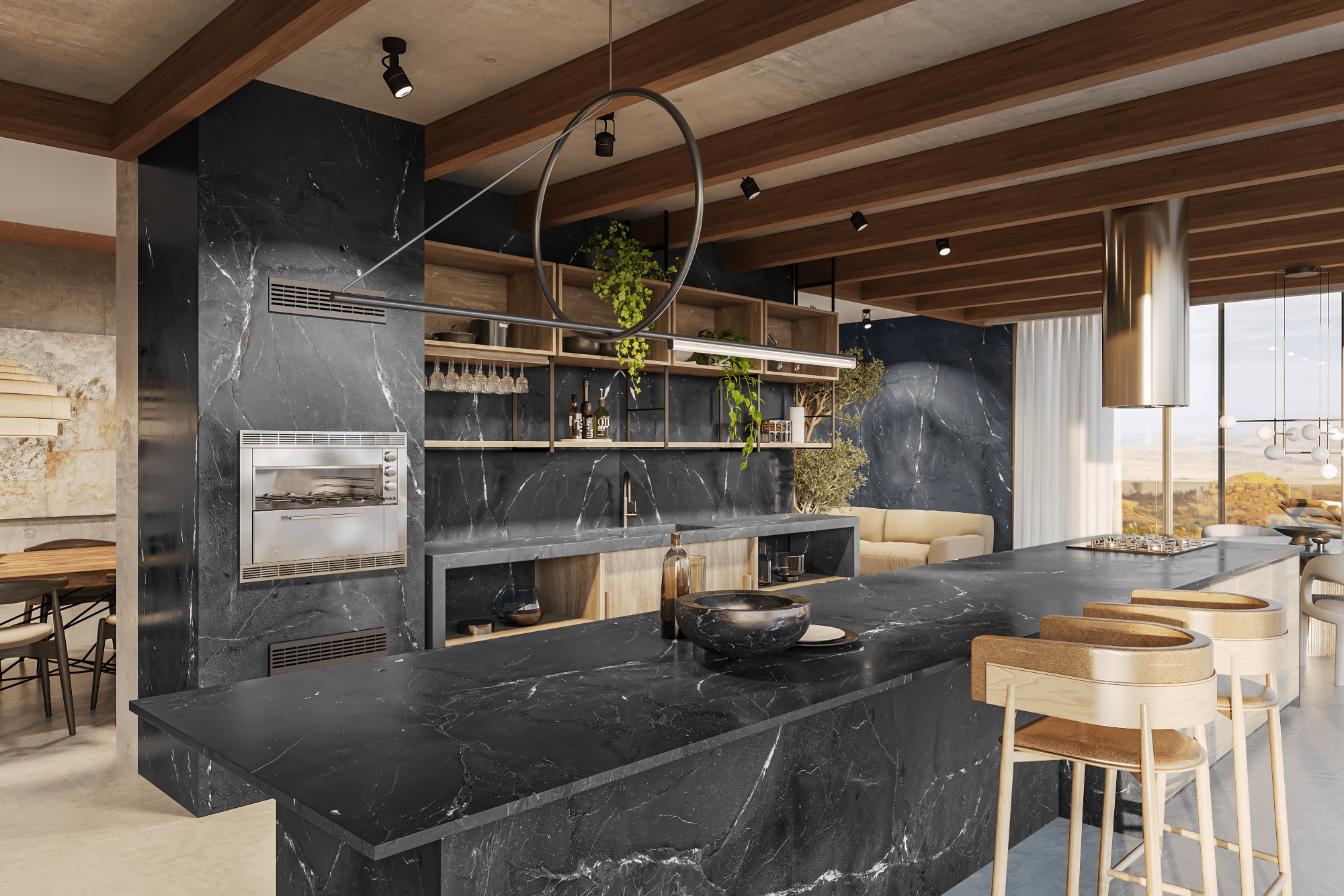 Diamond Black- cozinha