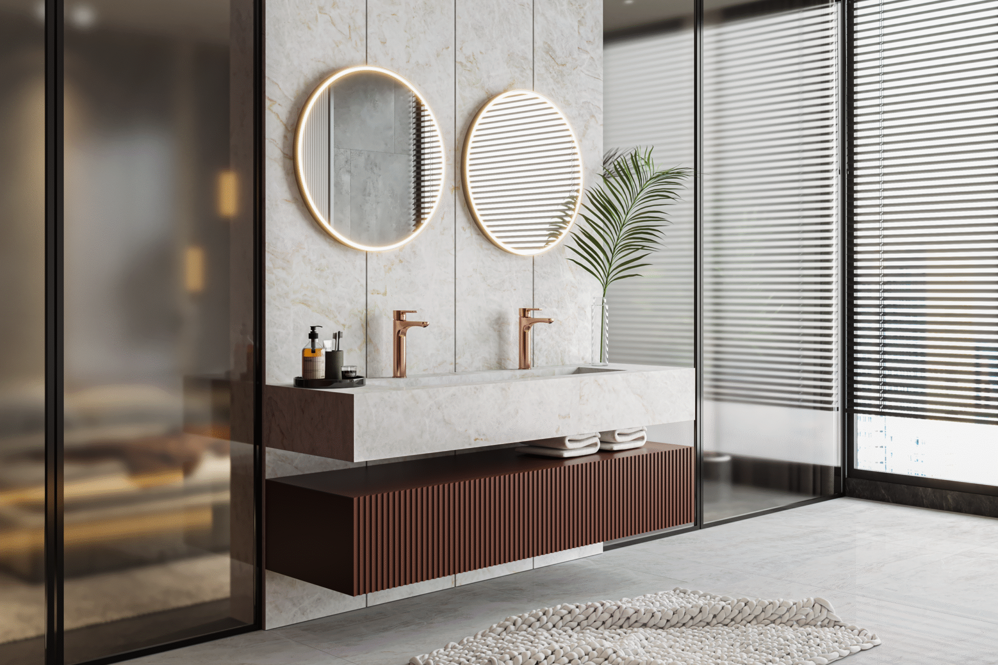 Pedra decorativa premium para ambientes internos e externos com toque natural e sofisticado.