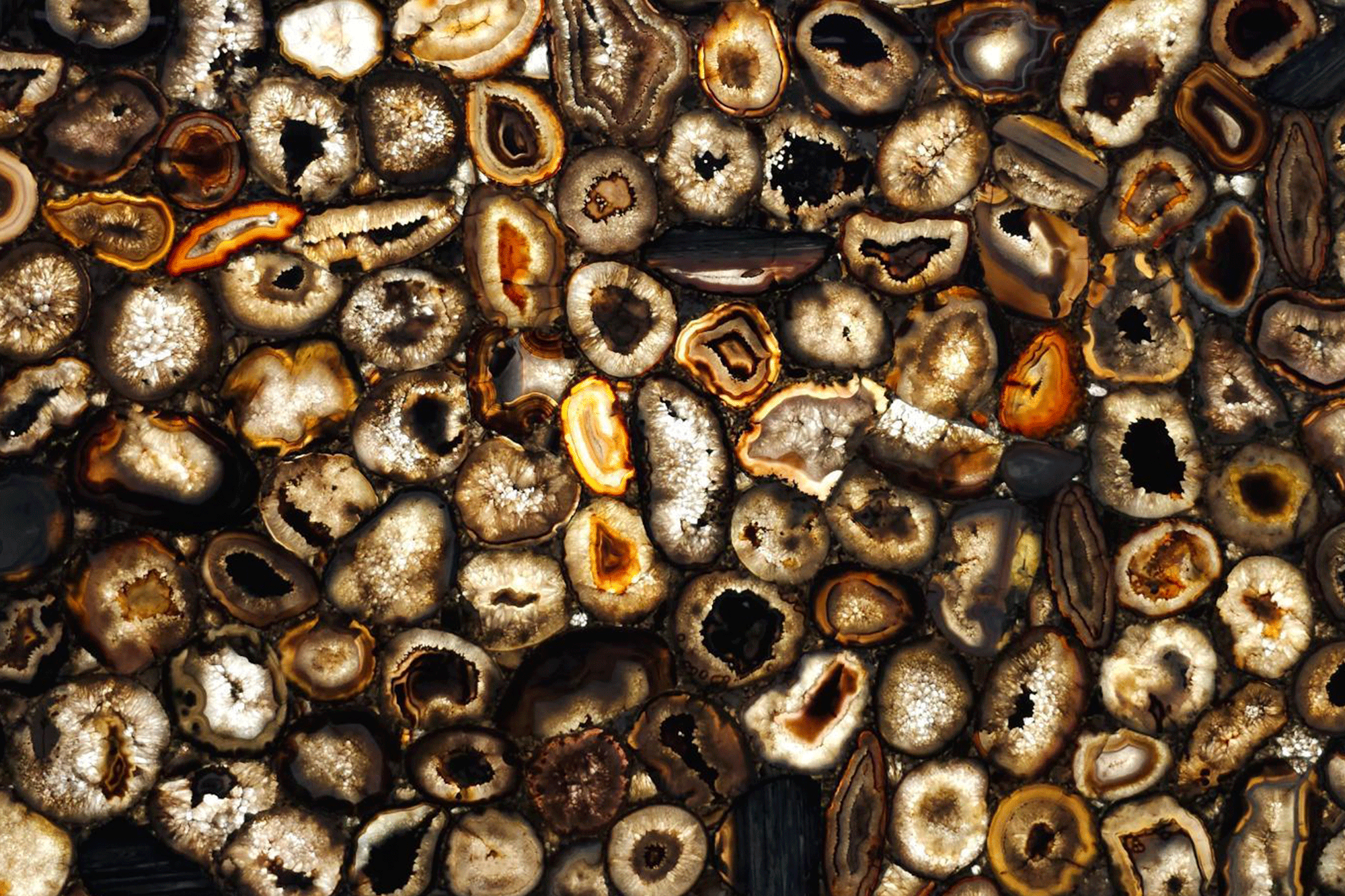 Agata Black - Translucido