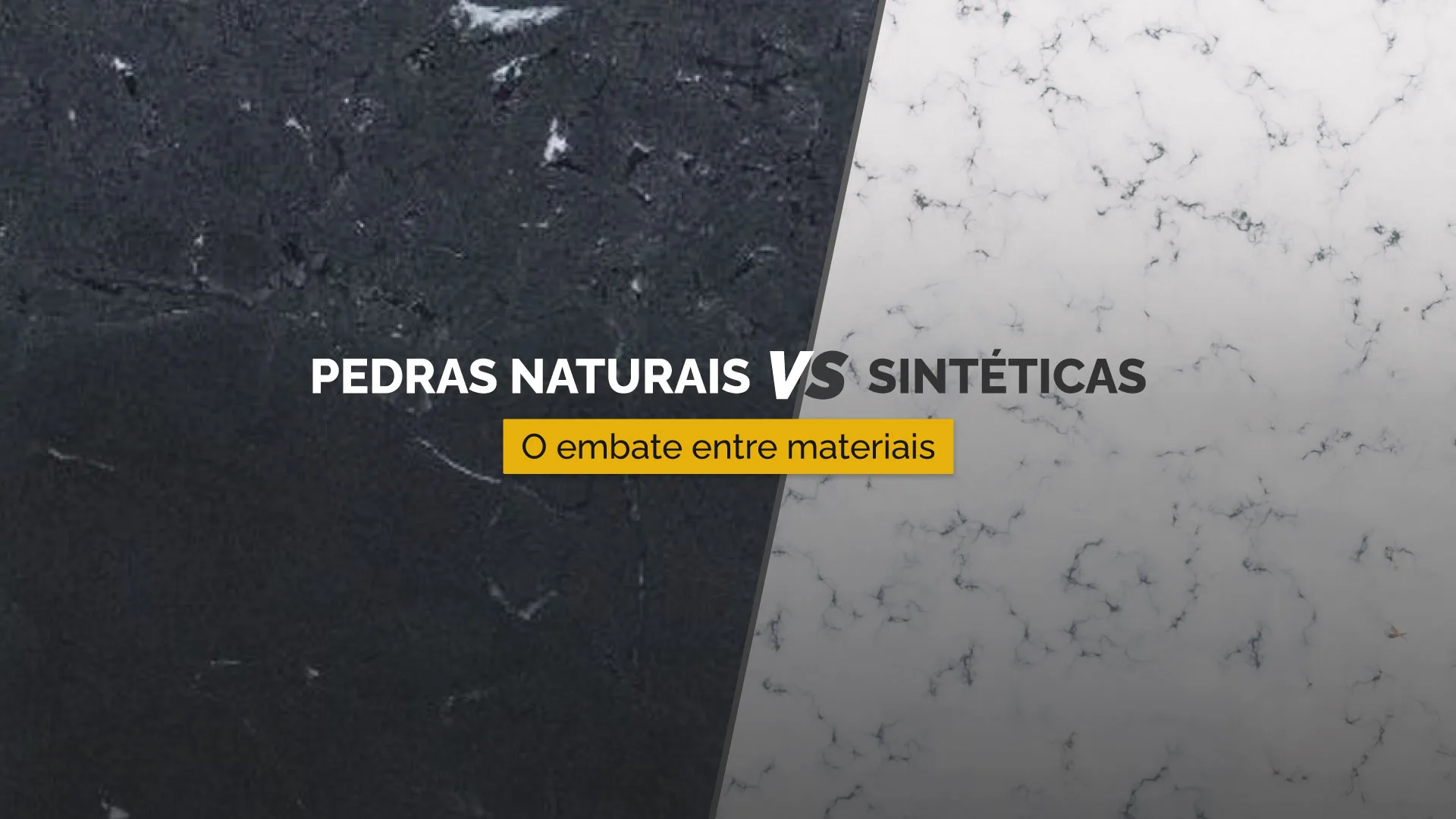 Pedras naturais vs Sintéticas