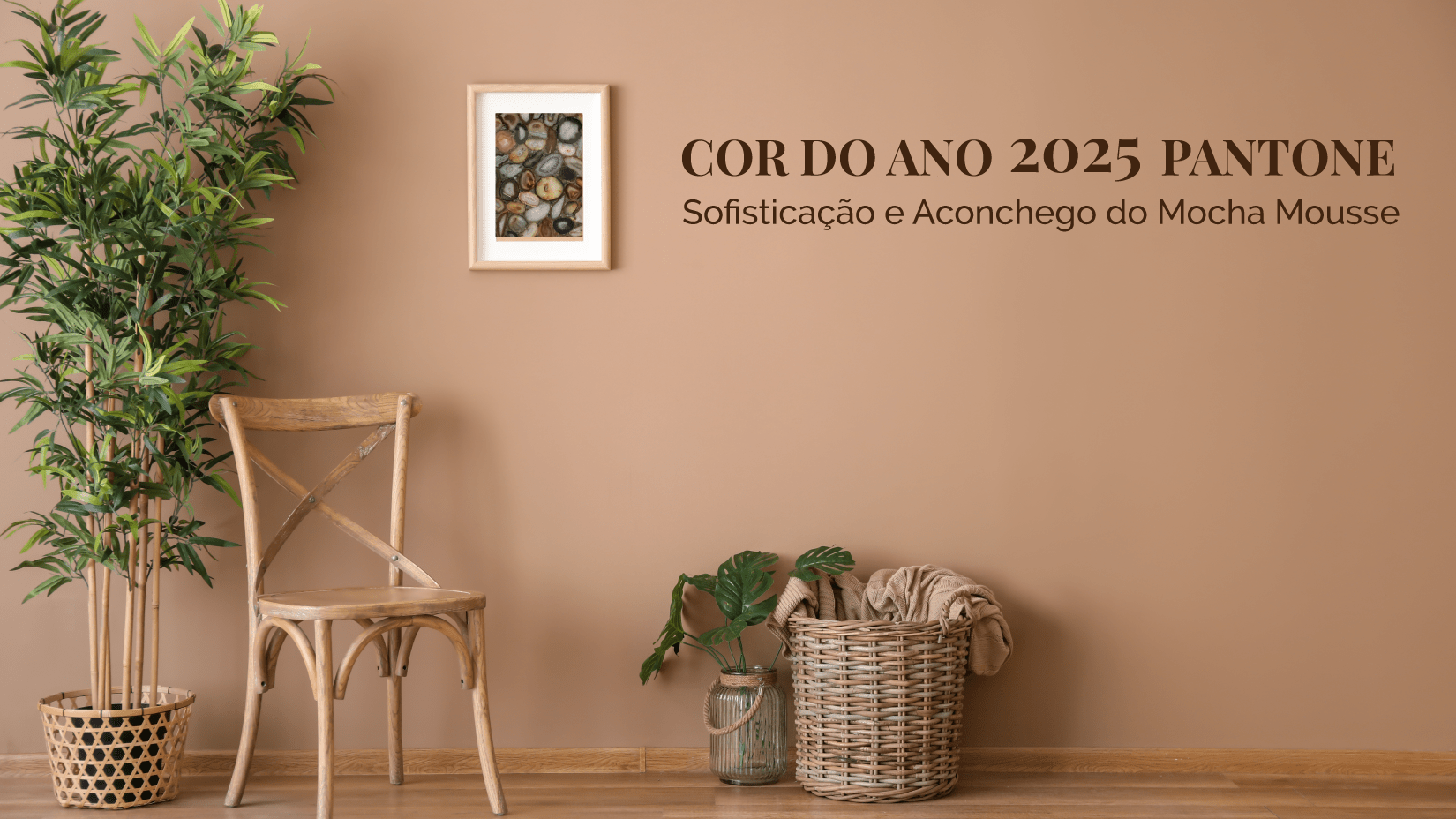 Cor do ano mocha mousse