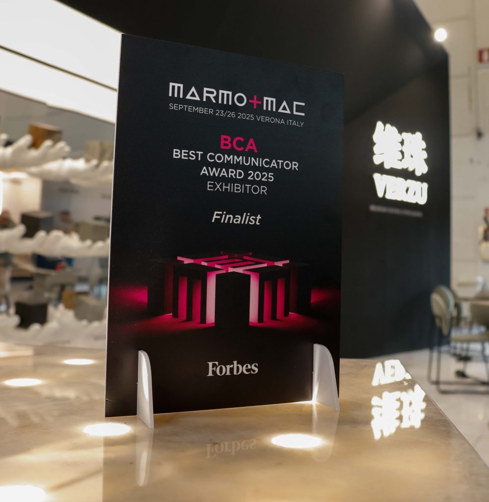 Prêmio Visões da Forbes na Marmomac 2025