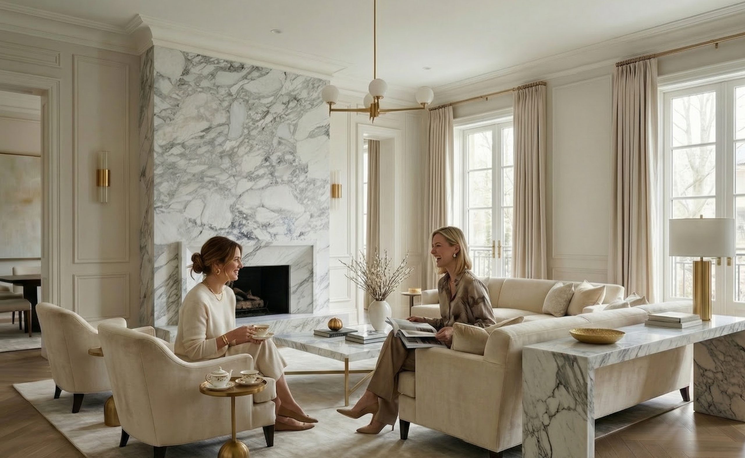 Refined Classics: A elegância atemporal do mármore