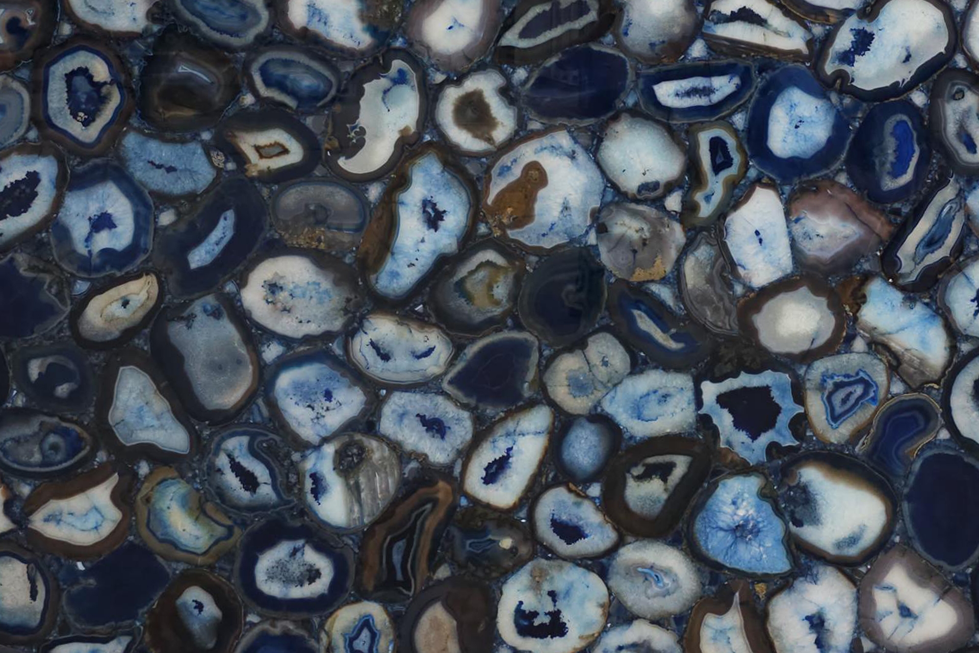 Agata Blue Dark