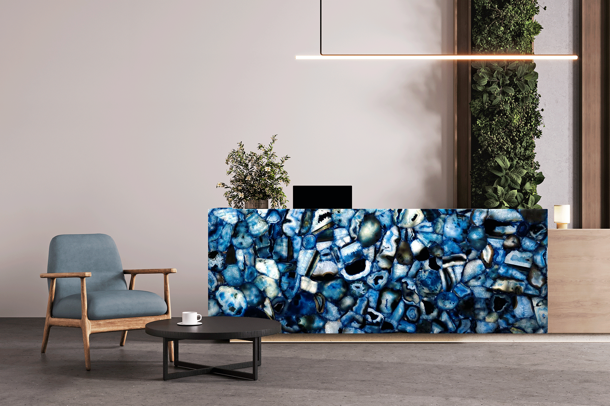 Blue Agate